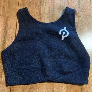 Peloton Lululemon Crop Top Bra EUC